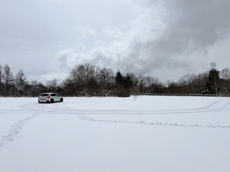 雪とスバルXV